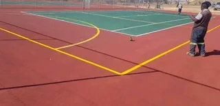 Tennis courts