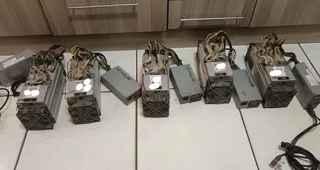 Pre-owned Bitmain Antminers with power supply