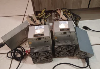 Pre-owned Bitmain Antminers with power supply