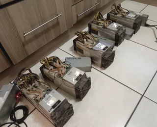 Pre-owned Bitmain Antminer with power supply