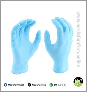 Max Safe Nitrile Gloves - 100/box
