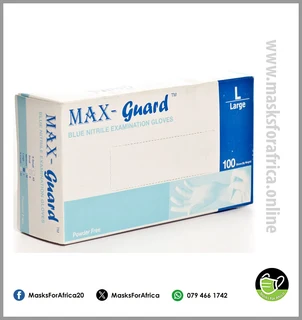 MAX SAFE NITRILE GLOVES - 100/box