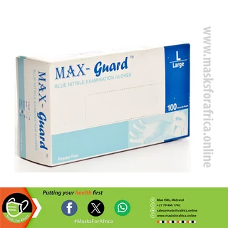 Max Guard/Max Safe Nitrile Gloves - 100/box