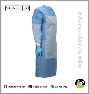 Reinforced Sterile High Risk Surgical Gowns with 2 towels
