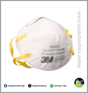 3M 8810 FFP2 Moulded Cup Particulate Respirators