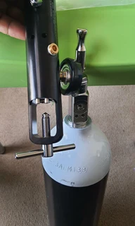 Complete Oxygen Cylinder Kit, Regulator and Mask