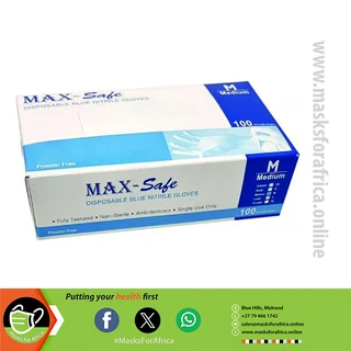 Disposable Black Nitrile Gloves