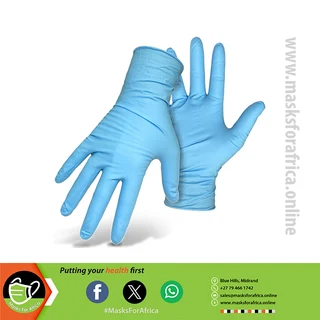 Black Disposable Nitrile Gloves