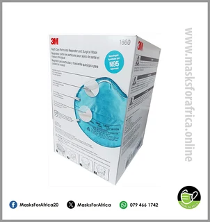 3M 1860 N95 Cupped Particulate Respirators