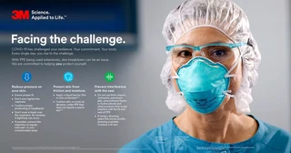 3M 1860 N95 PARTICULATE RESPIRATORS, SURGICAL MASKS