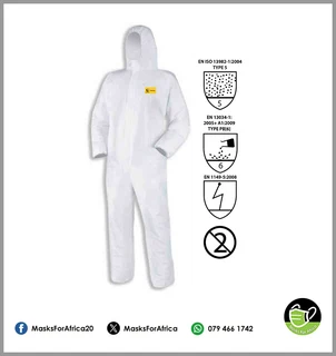 DISPOSABLE TYPE 5/6 COVERALLS