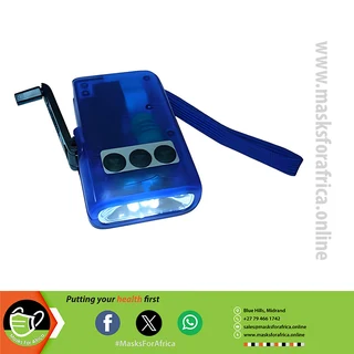 Hand-powered LED Torch