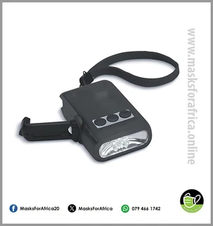 Hand-powered Emergency LED Torches