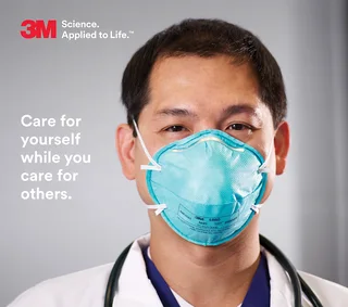 3M 1860 N95 Cup Shape Respirators available