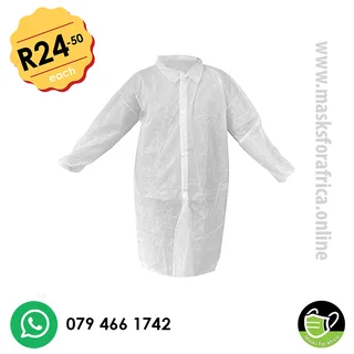Spunbond Lab Coats/Visitors Coats