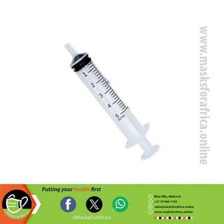5ml Luer Slip Syringes - 100/box