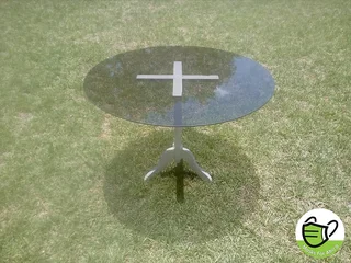 Glass Table Tops - smoked grey