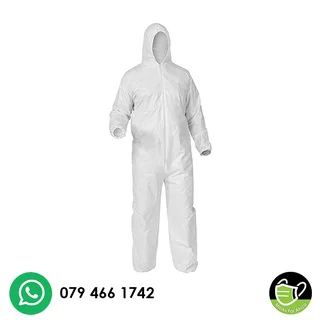 Disposable 50gsm Protective Coveralls