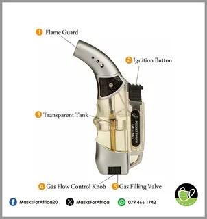 Guangfa Pocket Torch Lighters - 20pc/box