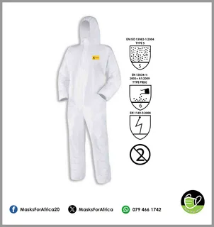 Disposable Promax Coveralls - Type 5/6