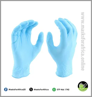 Medical Grade Blue Nitrile Gloves