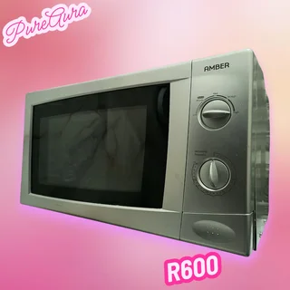 Amber 20L Silver Microwave
