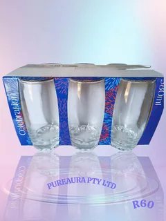 Celebration Glass Hi Ball 6 Piece Set.