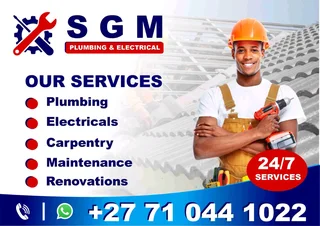 SGM Plumbing Electrical Repairs Handyman