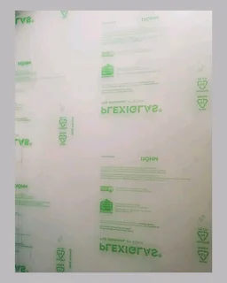 Clear Perspex sheet.