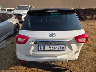 2022 Toyota Urban Cruiser 1.5 Manual Stripping For Spares