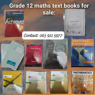 Textbooks grade 12