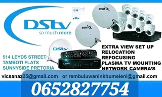 DStv communal installation and Plasma tv wall mounting around south Africa