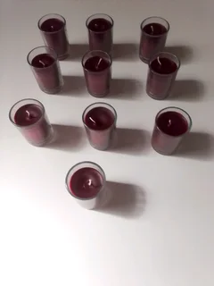 Lavender scented candles