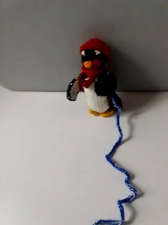 Mountaineering penguin