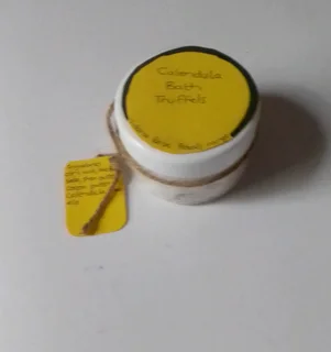 Calendula bath truffles