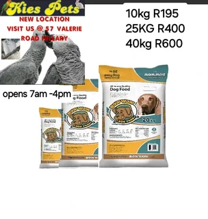 Bow wow dog food now available