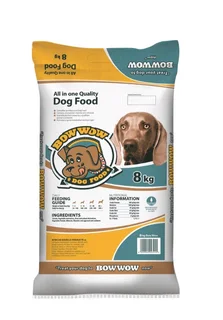 Bow wow dog food now available