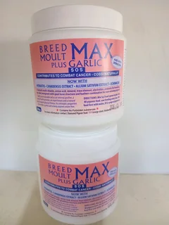 Max Breed moult plus garlic