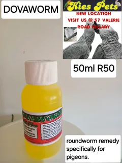 Dovaworm for pegions