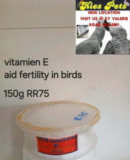 Vitamin E for birds