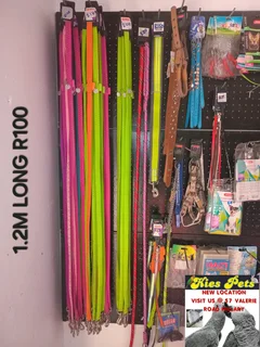 1.2m dog leads available