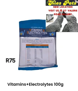 Vitamis and electrolytes for poultry