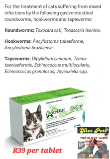 Exitel cat dewormer