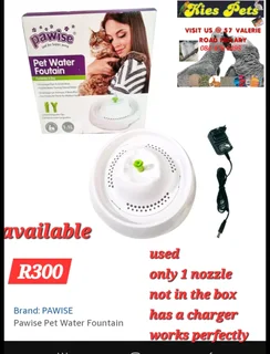 Pawise pet electric water fountain