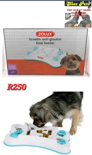 Zolux anti-gobble feeding bowls for small dogs