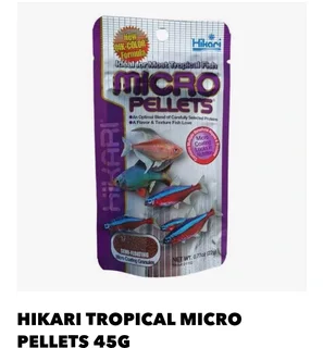 Hikari semi-floating micro coating granures for trpical fish