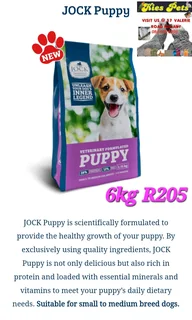 Jock puppy food for small breed puppies