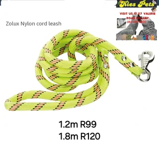 Zolux nylon choke collars for dogs and leashes