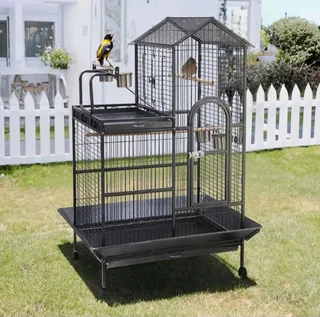 Large parrot cage available