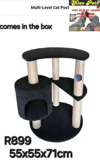 Multi-level cat scratching furniture available